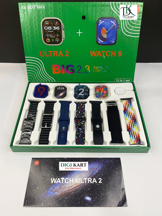 i50 Suit Max 11 in 1 Smart Watch