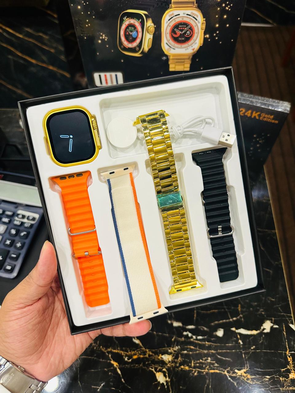 WATCH ULTRA GOLD 24K GOLD EDITION