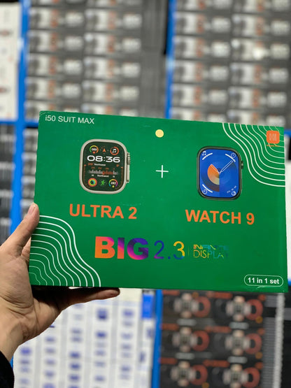 i50 Suit Max 11 in 1 Smart Watch