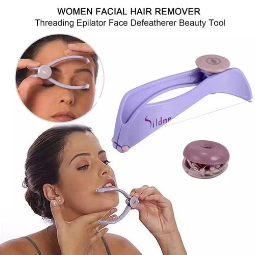 Slidne Face & Body Eyebrow Threading Hair Removal System Tool